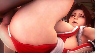 kof king of fighters hentai 3D mai ps4 DOA