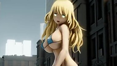 [MMD] R-18 KISS ME/- Atago & Iowa