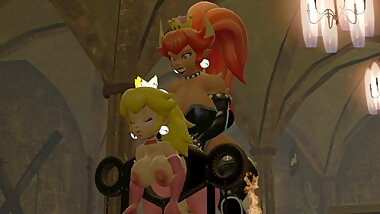 Peach X Bowsette