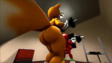 Sonic SFM Clip - Breakback Mountains (Knuckles Tails)