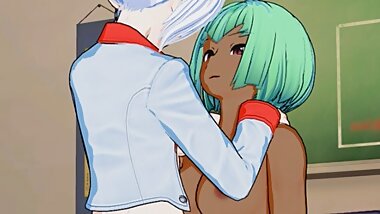 RWBY - FUTANARI Emerald Fucks Weiss 3D Hentai
