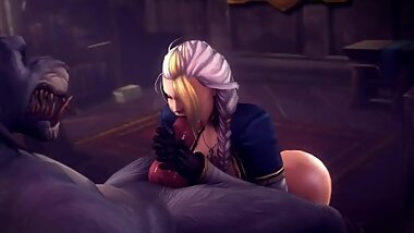 jaina proudmoore and worgen