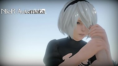 Nier Automata 2B Hentai Porn