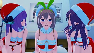 YOTSUBA XMAS THE QUINTESSENTIAL QUINTUPLETS 3D #HENTAI