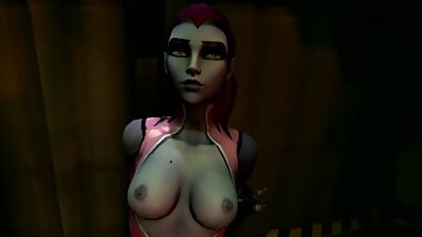 Widowmaker gets headfucked