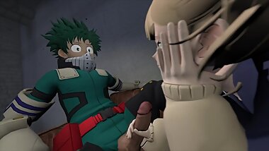 DekuXToga Blowjob Hentai