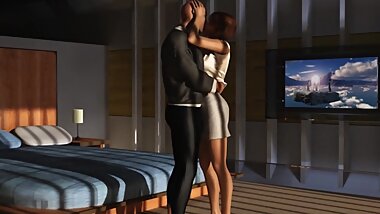 3D Animation - Hot Valentines Day Woman