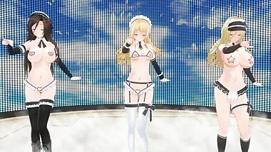 [CM3D2] Sexy Costume "DOKI DOKI ? Fallin' Love " Dance