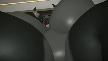 Yiffalicious - Grinding Closeup