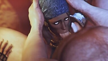 NSFW Sirens Call 3D Hentai Animation Good Quality, Long