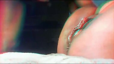 Black Neighbors Wet Pussy, White Cock, 3D Video