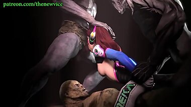 D.va gangbang