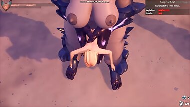 Farah Gets Fucked By Massive Futa