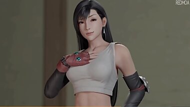TIFA LOCKHART 1 ON 1 - REDMOA (DELETED CONTENT + BONUS SCENES)