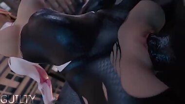 Hentai 3D - Spider Gwen X Venom