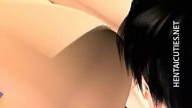 Lovely redhead 3D hentai girl gets nailed