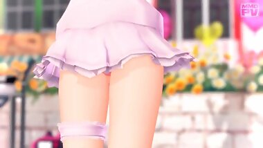 Kagamine Rin 3D cute dance :D