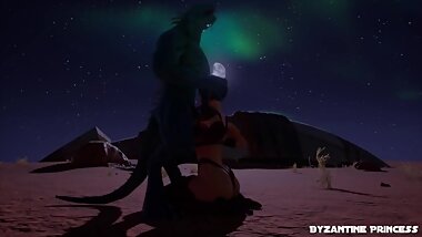 Wildlife- intergalactic explorer studies anatomy of a new alien species
