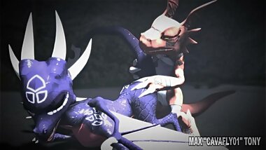Cynder's Digimon desire (Scene 087)