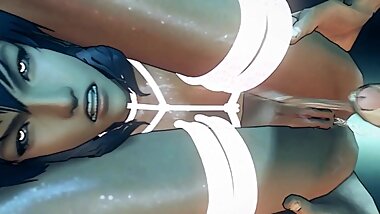 3D Girl Facialized Hardcore By Demons