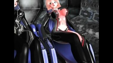 Female space cadets (futa on female) - no sound