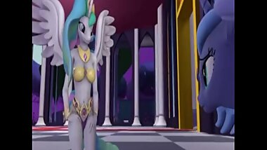 My Little Pony - Celestia X Luna - Clop 3D (En Espanol)