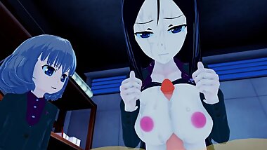 Nonna and Katyusha GIRLS und PANZER 3d #hentai