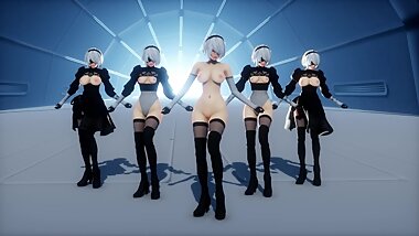 Welcomed to heaven by 2Bs MMD dance