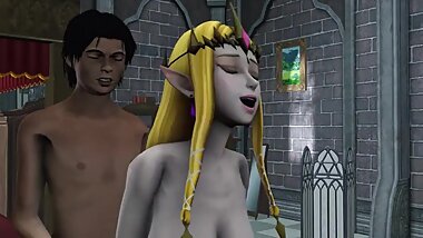 A good fuck does not hurt for the princess of hyrule(Zelda HW SFM)