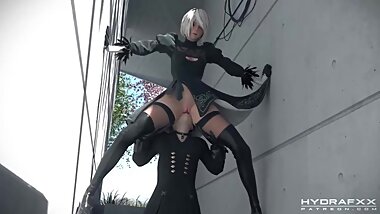 Ultimate 2B animation by Hydrafxx