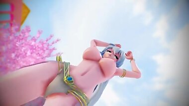 [MMD] R-18 Haku Danza erotica