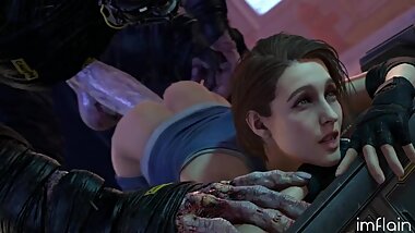 Jill Valentine creampie - RE3 Remake