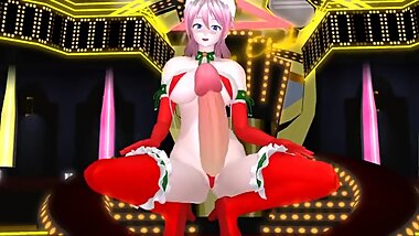 [3D MMD FUTANARI] - Christmas Dance 1 (2017)