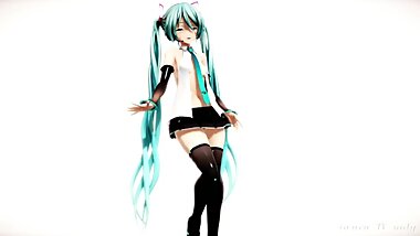 Hatsune Miku in "Feels Like I'm Walking on Sunshine!" xD [Piconano-Femto]