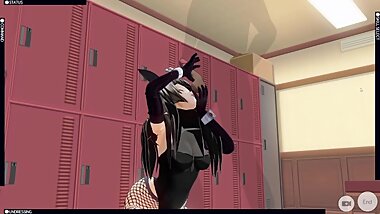 cm3d2 blowjob and footjob