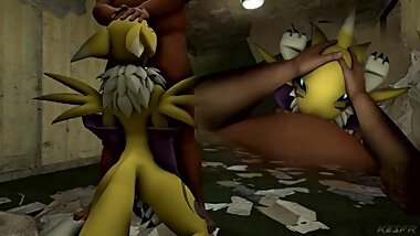 Renamon x Fat Guy Loop