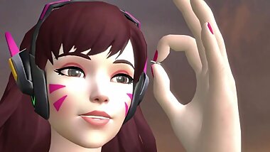 Giantess Dva animation by TPL8