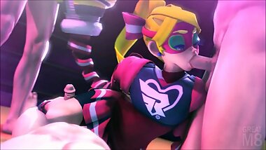 ARMS 3D Animated Compilation!