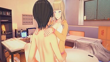 (3D Hentai)(Naruto) Sex with Shion