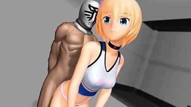 MMD Izumi Butt Job