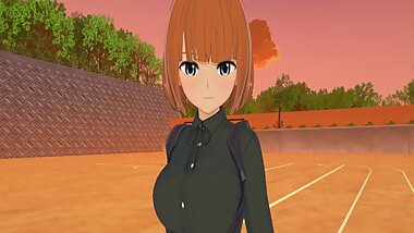 (3D Hentai)(Strike Witches) Sex with Gundula Rall