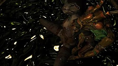 Khajiiti Teen Turned Daedric Slave 6