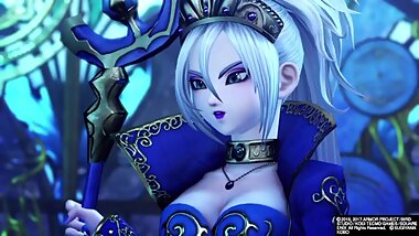 Enter The Queen of Cleavage - Dragon Quest Heroes II