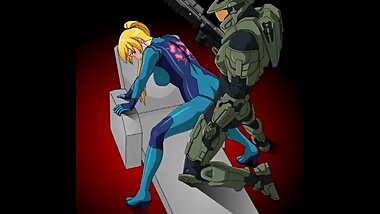 Samus 3D sex compilation (Metroid) (Nintendo)