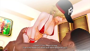 KING OF FIGHTERS / ALICE NURSES TWO BIG BLACK COCKS TO HEALTH [SFM]
