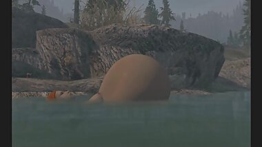 Skyrim Same Size Vore (Fart Edit)