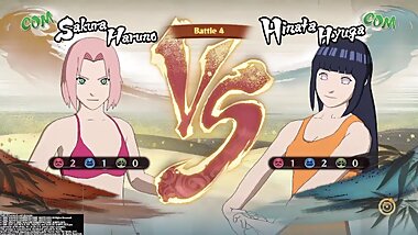 Catfight - Sakura vs Hinata