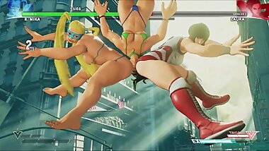 Rainbow Mika (R. Mila) Bikini Mod barefoot