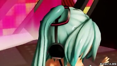 MMD Miku Lupin Gentleman's Hand