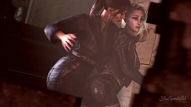 SFM Jane Romero/Kate Denson Public Spanking (Dead by Daylight)